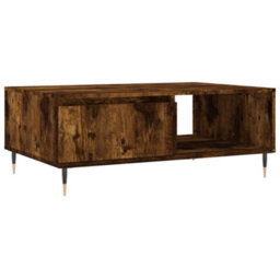 Berkfield Coffee Table Smoked Oak 90X60X35 Cm Engineered Wood - thumbnail 2