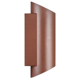 Nordlux Nico Outdoor Aluminium Wall Light Weatherproof Brown,mains - thumbnail 2