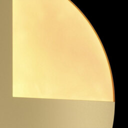 Luminosa Lighting Luminosa Jupiter Modern Integrated Led Wall Lamp Brass, 3000K - thumbnail 5