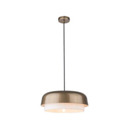 Edit Edge Ceiling Pendant Light Champagne Gold - thumbnail 3