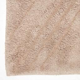 Homescapes Cotton Tufted Rug Union Jack Plain Embossed Mat Mink Beige,50 X 80 Cm - thumbnail 3