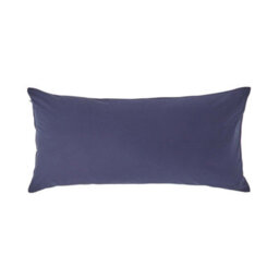 Homescapes Navy Blue Continental Egyptian Cotton Pillowcase 200 Tc, 40 X 80 Cm - thumbnail 1