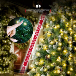 Netta Christmas Tree Lights 2.5M X 12 Strands 300 Leds Fairy Lights - Warm - thumbnail 5
