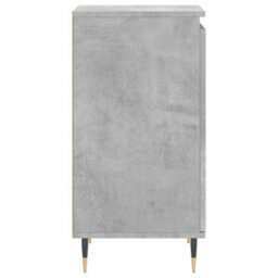 Berkfield Sideboards 2 Pcs Concrete Grey 40X35X70 Cm Engineered Wood - thumbnail 8