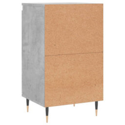 Berkfield Sideboards 2 Pcs Concrete Grey 40X35X70 Cm Engineered Wood - thumbnail 9