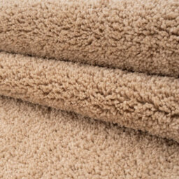 Loomed Machine Washable Shaggy Rug Cream Beige Fluffy Mats 80Cm X 150Cm - thumbnail 5