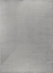 Livabliss Le Mans-Modern Grey 3D High & Low Pile Textured In- & Outdoor Rug 200 X 275 Cm Easy Care, Non Shedding - thumbnail 1