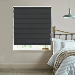 Lister Cartwright Day And Night/zebra Blinds, Premium Quality Double Roller, Vision Blinds(Black, 150 X 165 Cm) - thumbnail 5