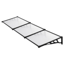 Breeins Retractable Front Door Canopy Outdoor Awning Window Garden Canopy Patio Porch Awning Rain Shelter Cover W 270 Cm - thumbnail 4