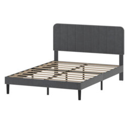 Levede Double Bed Frame With Adjustable Headboard Velvet Upholstered - thumbnail 2