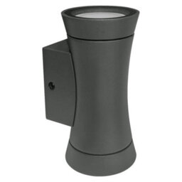 Long Life Lamps Company Black Outdoor Double Wall Light Cone Shape Zlc313 - thumbnail 3
