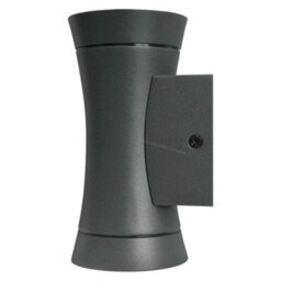Long Life Lamps Company Black Outdoor Double Wall Light Cone Shape Zlc313 - thumbnail 4