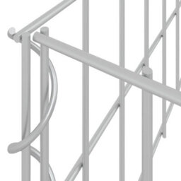 Berkfield Gabion Raised Bed Galvanised Steel 1000X100X20 Cm - thumbnail 5