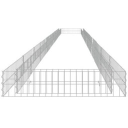 Berkfield Gabion Raised Bed Galvanised Steel 1000X100X20 Cm - thumbnail 4