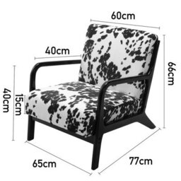 Darphe Velvet Upholstered Armchair For Home - thumbnail 5