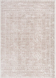 The Rugs Montana Cream Beige Oriental Area Rug And Runner Soft Durable Pet Friendly Easy To Clean Living Room Bedroom 3716Cb - thumbnail 1