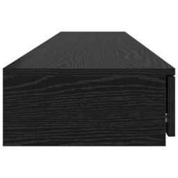 Berkfield Bed Drawers Black 200X36,5X16,5 Cm Engineered Wood - thumbnail 7