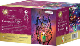 Shatchi 750 Leds Multicolour Compact Lights Green Cable  Christmas Home Decorations - thumbnail 5