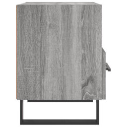 Berkfield Bedside Cabinet Grey Sonoma 40X35X47.5 Cm Engineered Wood - thumbnail 5
