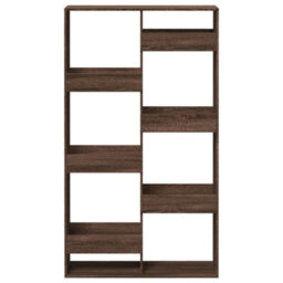 Berkfield Bookcase Brown Oak 100X33X175 Cm Engineered Wood - thumbnail 4