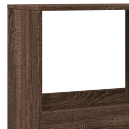 Berkfield Bookcase Brown Oak 100X33X175 Cm Engineered Wood - thumbnail 7