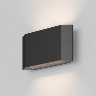 Luminosa Lighting Luminosa Pull Outdoor Up Down Wall Lamp Graphite 3000K 400Lm Ip54 - image 1