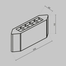 Luminosa Lighting Luminosa Pull Outdoor Up Down Wall Lamp Graphite 3000K 400Lm Ip54 - thumbnail 3