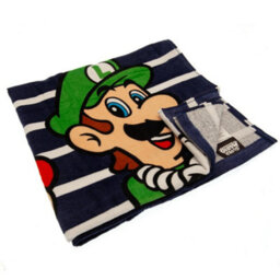 Super Mario Towel Blue/red/green (140Cm X 70Cm) - thumbnail 2