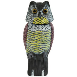 Woodside Large Realistic Bird/pigeon/crow Owl Decoy With Rotating Head - thumbnail 6