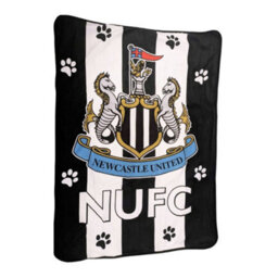 Newcastle United Fc Dog Blanket Black/white (101Cm X 76Cm) - thumbnail 2