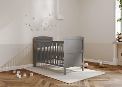 VICULII Reggie Baby Cot Bed In Grey Only - image 1