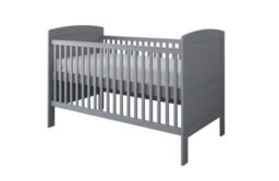 VICULII Reggie Baby Cot Bed In Grey Only - thumbnail 2
