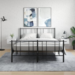 Vidaxl Wall-Mounted Bedside Cabinets 2 Pcs High Gloss White 35X35X20 Cm - thumbnail 2