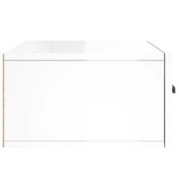 Vidaxl Wall-Mounted Bedside Cabinets 2 Pcs High Gloss White 35X35X20 Cm - thumbnail 8
