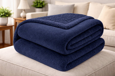 Pamposh Flannel Fleece Single Throw Blankets Microfiber Solid Blanket For Bed And Couch Ultrasoft Lightweight Plush Fleece Blanket - image 1