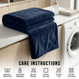 Pamposh Flannel Fleece Single Throw Blankets Microfiber Solid Blanket For Bed And Couch Ultrasoft Lightweight Plush Fleece Blanket - thumbnail 9