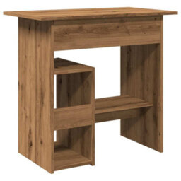 Berkfield Desk Artisan Oak 80X45X74 Cm Engineered Wood - thumbnail 6