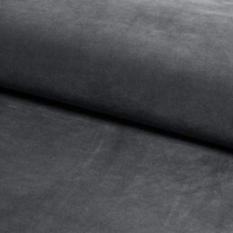 150Cm Riga Ottoman Storage Box With Wooden Legs, Steel Grey Velvet Upholstered Chesterfield Storage Ottoman Box