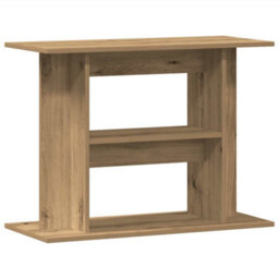 Walplus Artisan Oak Aquarium Stand 80X35X60Cm Engineered Wood Fish Tank Cabinet - thumbnail 6