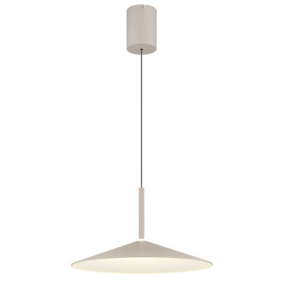 Luminosa Lighting Luminosa Lampone Dome Pendant Ceiling Light Sand Led 4000K - image 1