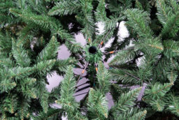 Shatchi 6Ft Californian Boulder Bushy Look Luxurious Forest Green Artificial Christmas Tree - thumbnail 1