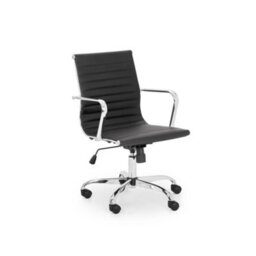 Julian Bowen Gio Black & Chrome Office Chair - thumbnail 2
