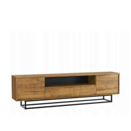 Creative Furniture Rift Loft Tv Unit 200Cm - Dark Oak - thumbnail 9