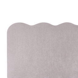 Beliani Ottoman Bed Chenille Nanterre 140 X 200 Cm (Eu Double) Taupe - thumbnail 8