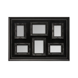 Orsina Black Contemporary 6 Photo Frame,plastic Image Holder,classic Wall Decor Frame,poster Frame For Gifting - thumbnail 1