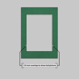 Ak Frames A4 Emerald Picture Mounts To Fit A5 Aperture Size - Mount Board Only (No Frame Included) - thumbnail 4