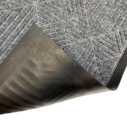 Primeur Flooring Grey Geo Diamond Door Mat, 90Cm X 60Cm - thumbnail 4