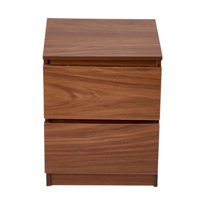 Modern Chest Of 2 Drawers Bedroom Furniture Storage Bedside - image 1
