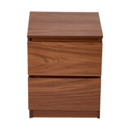 Modern Chest Of 2 Drawers Bedroom Furniture Storage Bedside - thumbnail 1
