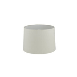 Lighting Collection Lorenzo Ivory Tapered Linen Shade - thumbnail 3